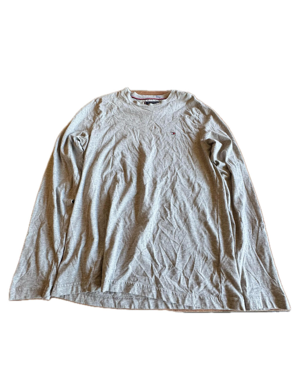 Tommy Hilfiger Men’s Grey Long Sleeve T-Shirt L